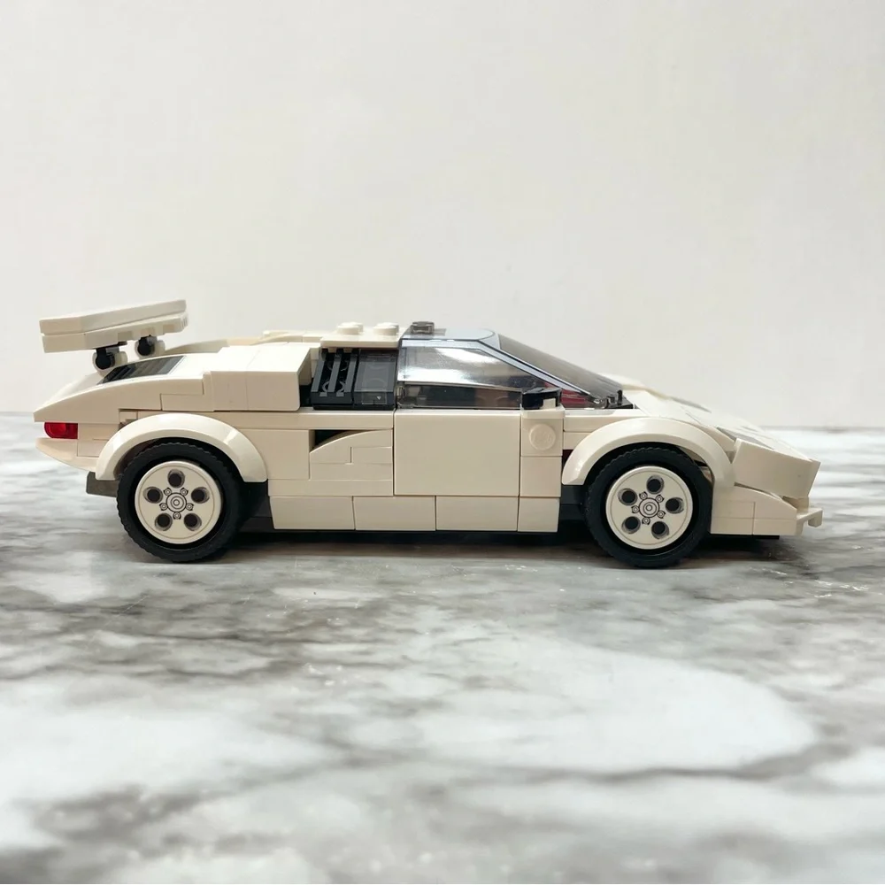 LEGO Speed Champions 76908 Lamborghini Countach Complete Set With Manual